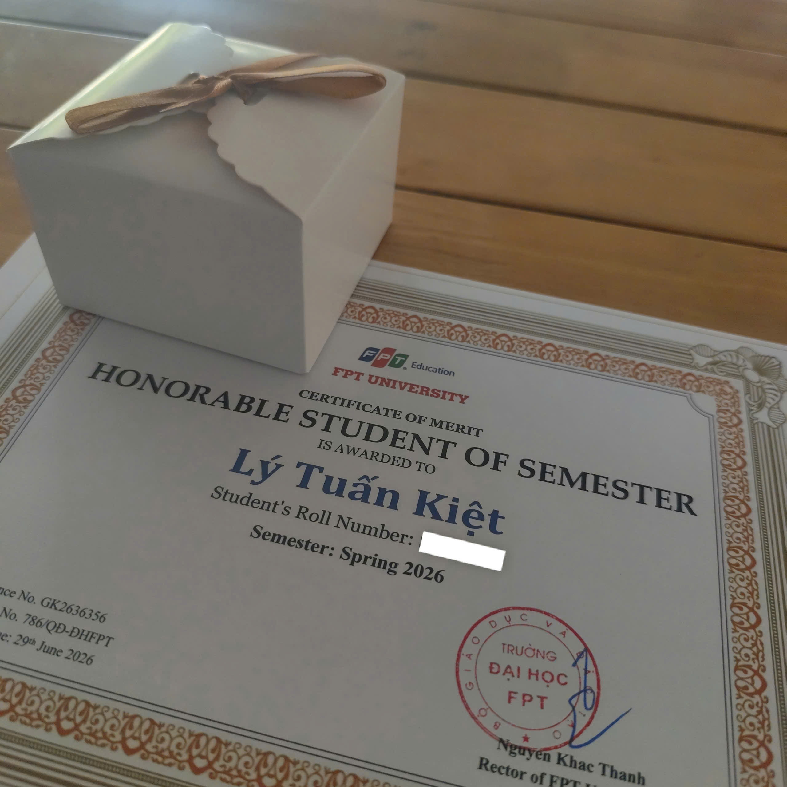 Academic Achievements